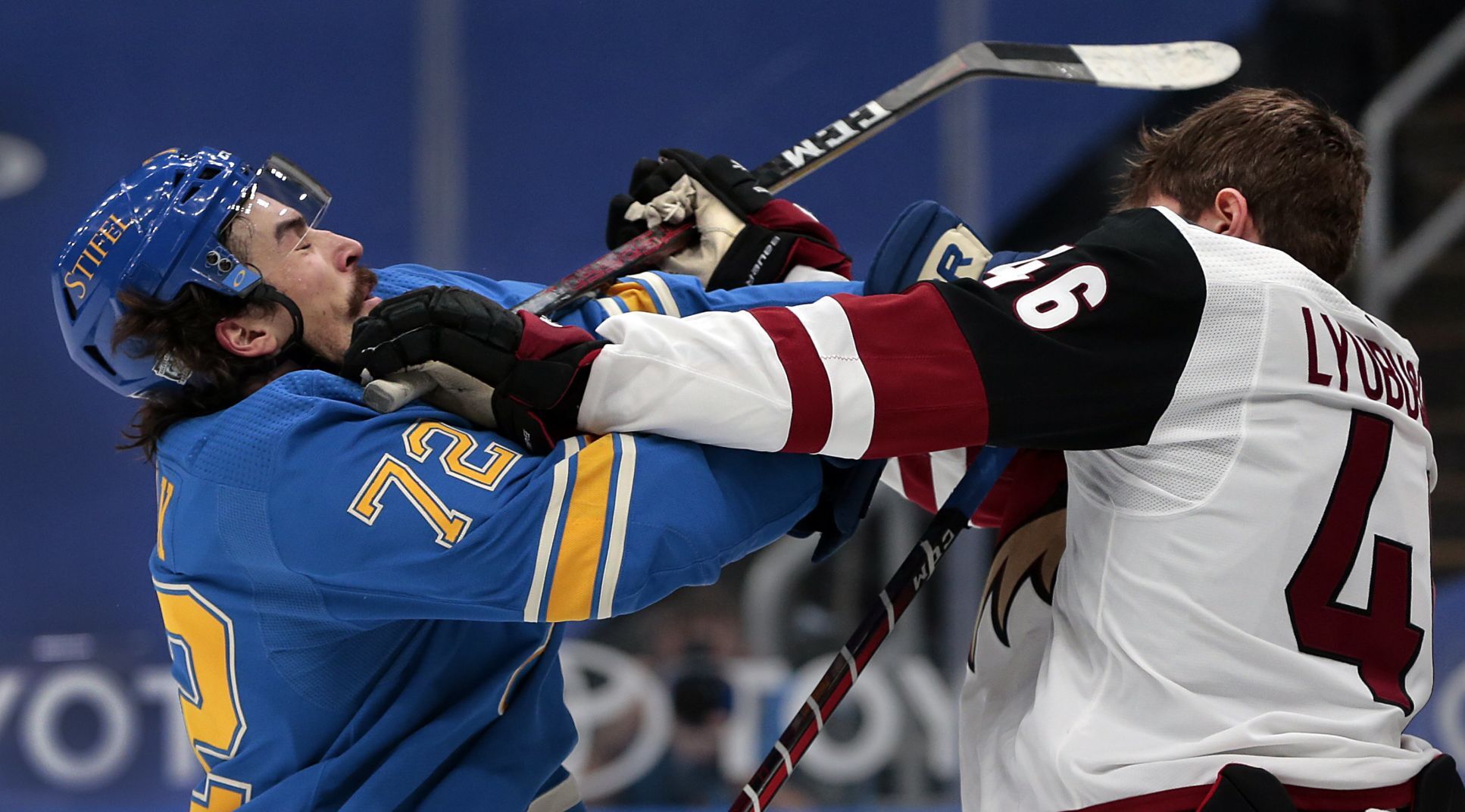 Blues fall to Coyotes 3-1 at Enterprise